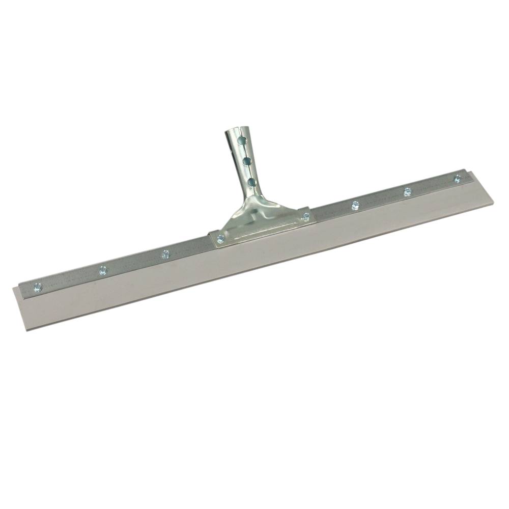 Lavex 24 Rubber Floor Squeegee with Metal Frame