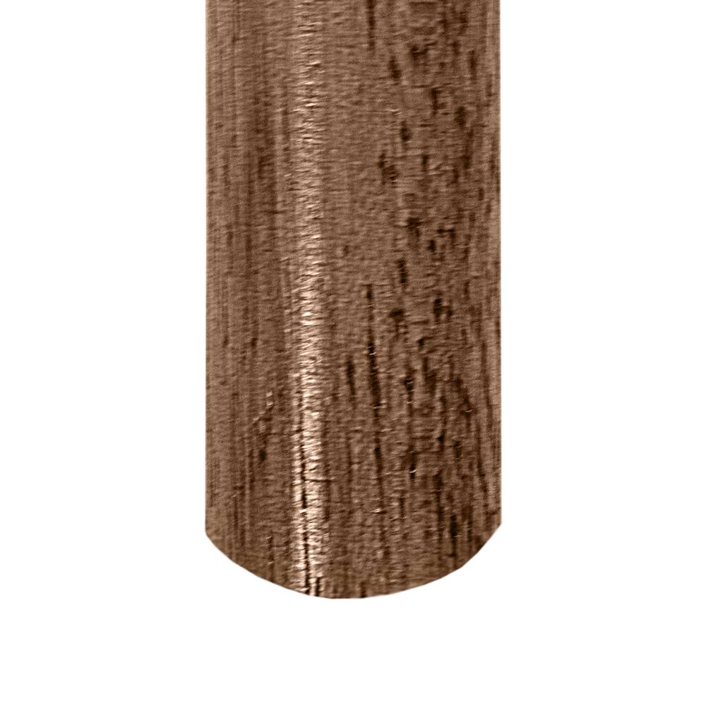 4526700 - 60 Metal Tip Threaded Wood Handle 60 Long /15/16 D