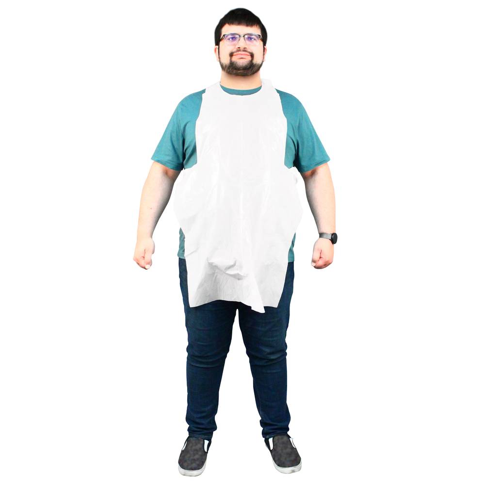 Detectable Disposable Aprons - 16 Micron (Roll of 100)