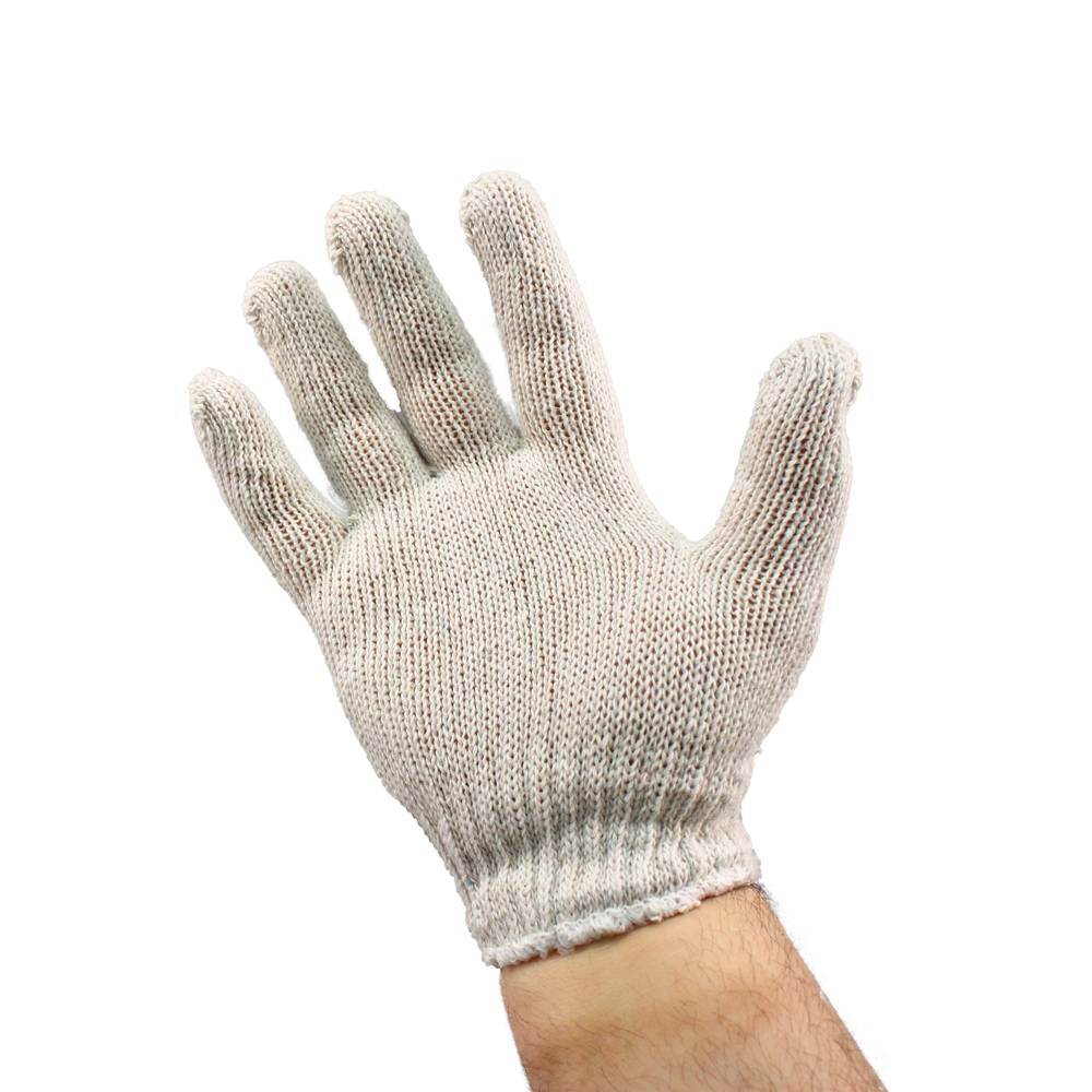 ATERET Cotton Gloves, String Knit Liner, Polyester Cotton Works Gloves for  Men & Women, Ideal for Painter Warehouse & Garden